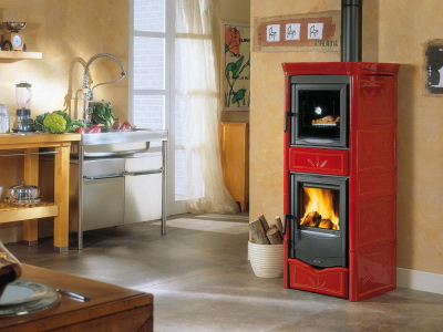 Печь La NORDICA Печь Nicoletta Forno Bordeaux (Бордовый) 