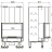 Monoblocco 750 Panoramic Cast Iron