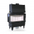 Топка DEFRO HOME RIVA ME BL SHORT, 19 кВт, 907/465/482мм, угловое стекло слева, с водяным контуром