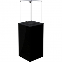 Газовый нагреватель PATIO MINI/M/G31/37MBAR/CZ - черное стекло, с ручным управлением