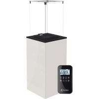 Газовый нагреватель PATIO MINI/G31/37MBAR/B - белое стекло, пульт