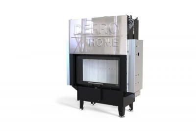 Топка DEFRO HOME RIVA ME G SHORT, 19 кВт, 944/483мм, с водяным контуром, гильотина 