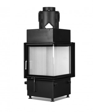 Каминная топка Hoxter ECKA 51/51/51R Правосторонняя с стальным теплообменником 