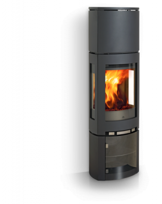 Дровяная печь-камин Jotul F 375 High Top Высокая печь с накопительным теплообменником и дополнительным пространством в основании