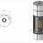 Печь EMBER Оля 1 G white