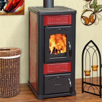 Кафельная печь ALICE 480L ROSSO
