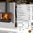 Дровяной камин PANADERO ONIX WALL Ecodesign стальной Дровяной камин PANADERO ONIX WALL Ecodesign стальной