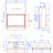 Каминная топка прямая со стеклом FLAT 120/80h