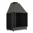 Открытая каминная топка FLAT 100/80