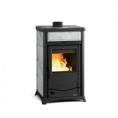 Печь La NORDICA Печь TermoRossella Plus EVO D.S.A. 4.0 Pietra naturale (в камне) с водяным контуром 